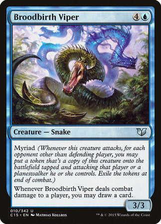 Broodbirth Viper [Commander 2015] | Gate City Games LLC