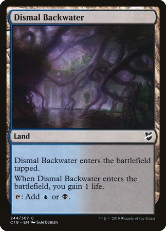 Dismal Backwater [Commander 2018] | Gate City Games LLC