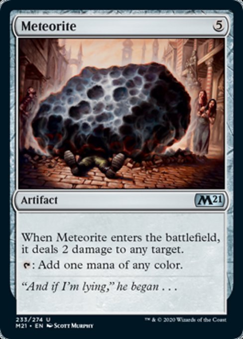 Meteorite [Core Set 2021] | Gate City Games LLC