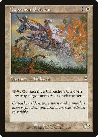 Capashen Unicorn [Invasion] | Gate City Games LLC