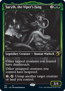 Saryth, the Viper's Fang [Innistrad: Double Feature] | Gate City Games LLC