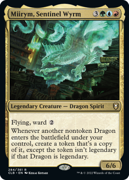 Miirym, Sentinel Wyrm [Commander Legends: Battle for Baldur's Gate] | Gate City Games LLC