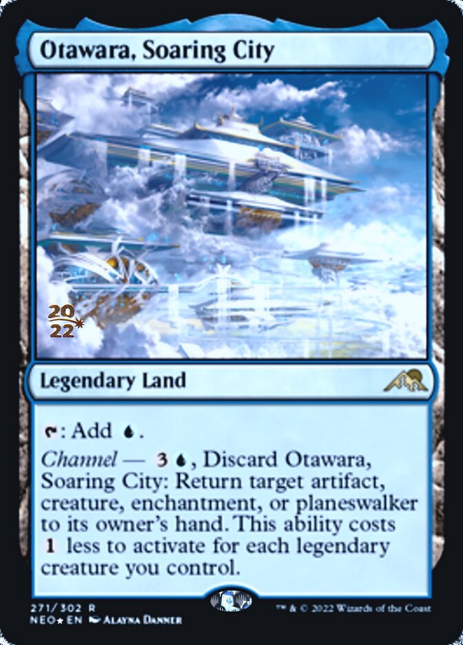 Otawara, Soaring City [Kamigawa: Neon Dynasty Prerelease Promos] | Gate City Games LLC