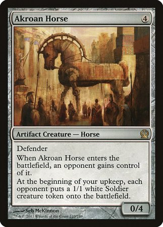 Akroan Horse [Theros] | Gate City Games LLC