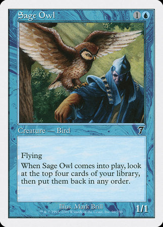 Sage Owl [Seventh Edition] | Gate City Games LLC