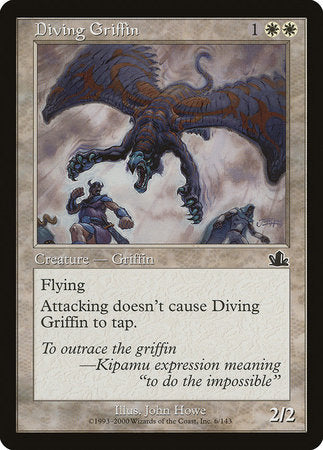 Diving Griffin [Prophecy] | Gate City Games LLC