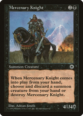 Mercenary Knight [Portal] | Gate City Games LLC