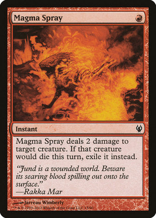Magma Spray [Duel Decks: Izzet vs. Golgari] | Gate City Games LLC