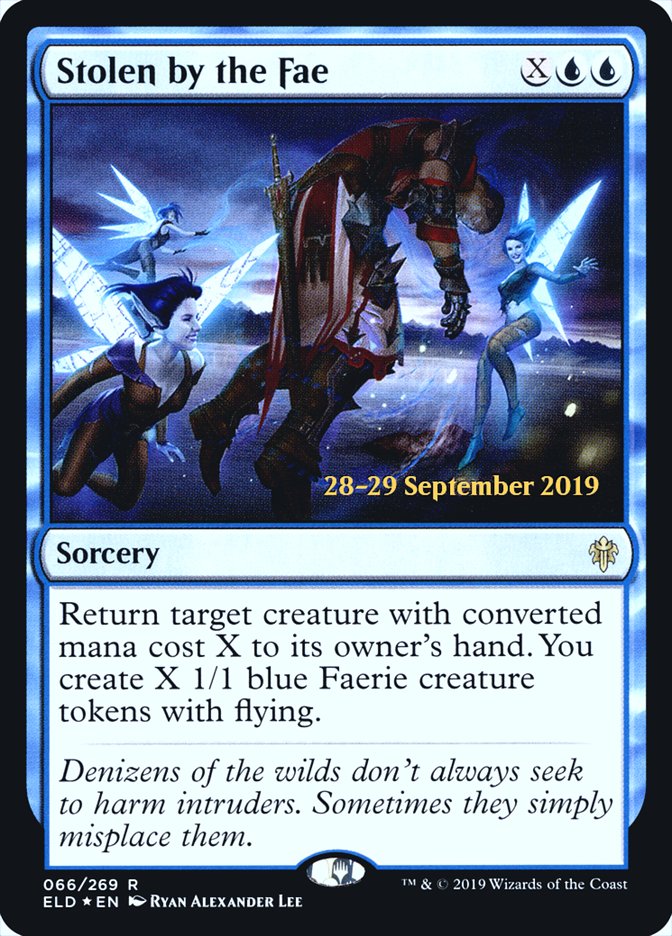 Stolen by the Fae  [Throne of Eldraine Prerelease Promos] | Gate City Games LLC