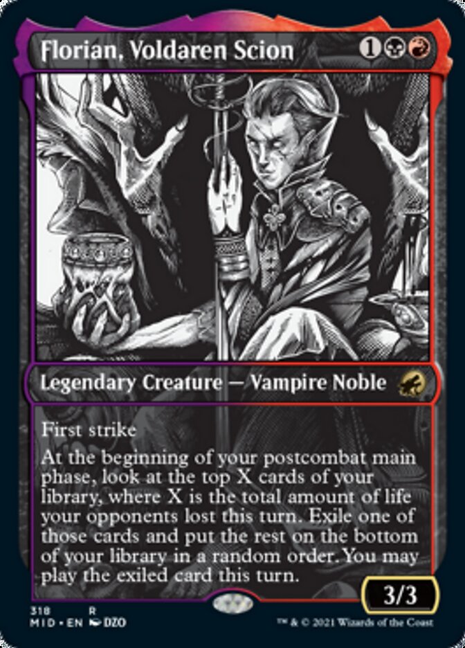 Florian, Voldaren Scion (Showcase Eternal Night) [Innistrad: Midnight Hunt] | Gate City Games LLC