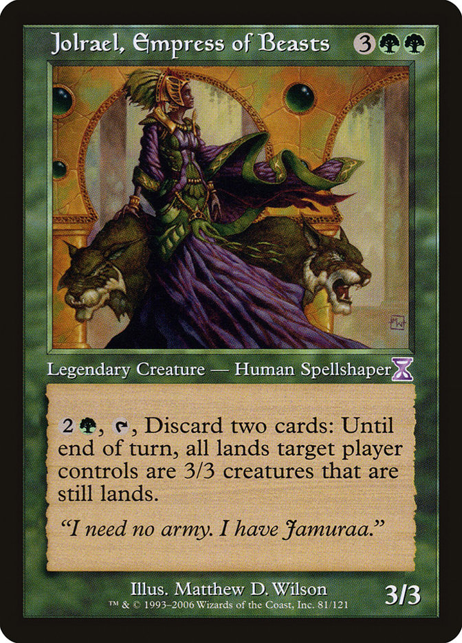 Jolrael, Empress of Beasts [Time Spiral Timeshifted] | Gate City Games LLC