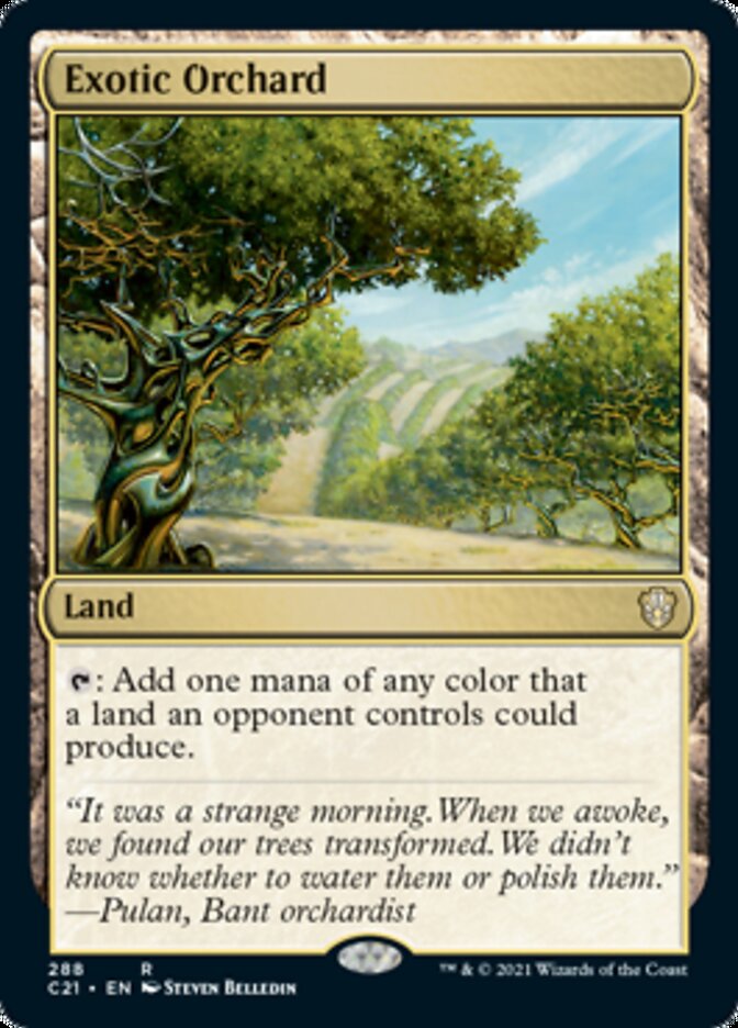 Exotic Orchard [Commander 2021] | Gate City Games LLC