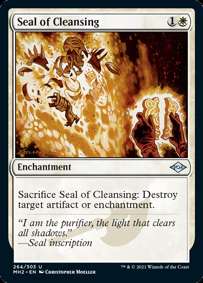 Seal of Cleansing (Foil Etched) [Modern Horizons 2] | Gate City Games LLC