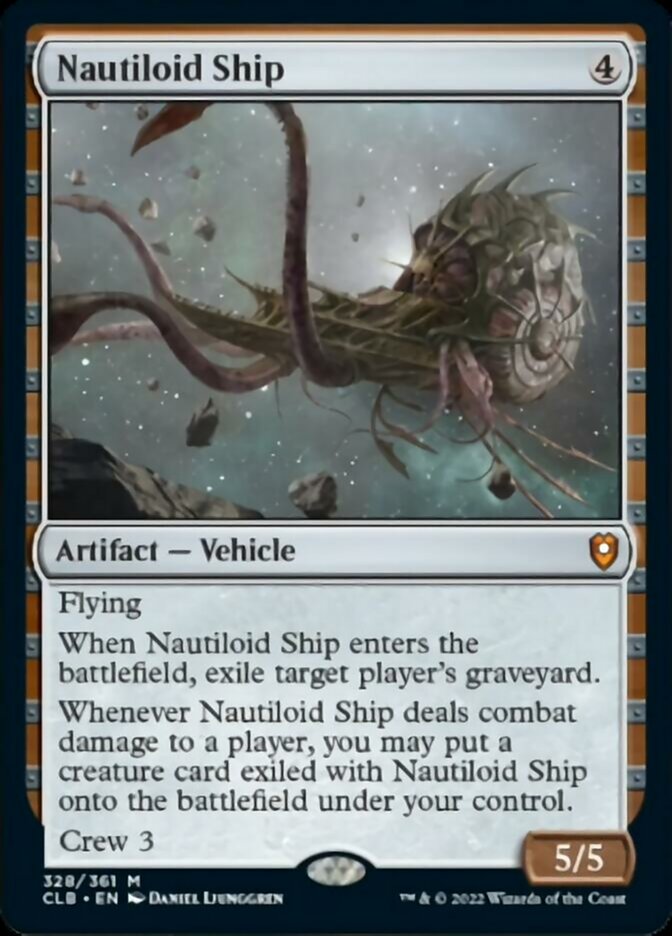 Nautiloid Ship [Commander Legends: Battle for Baldur's Gate] | Gate City Games LLC