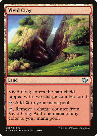 Vivid Crag [Commander 2015] | Gate City Games LLC