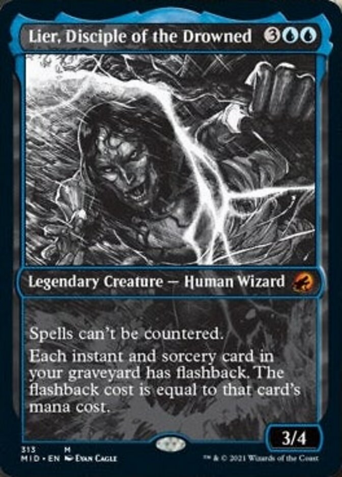 Lier, Disciple of the Drowned (Showcase Eternal Night) [Innistrad: Midnight Hunt] | Gate City Games LLC