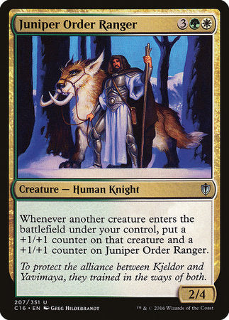 Juniper Order Ranger [Commander 2016] | Gate City Games LLC