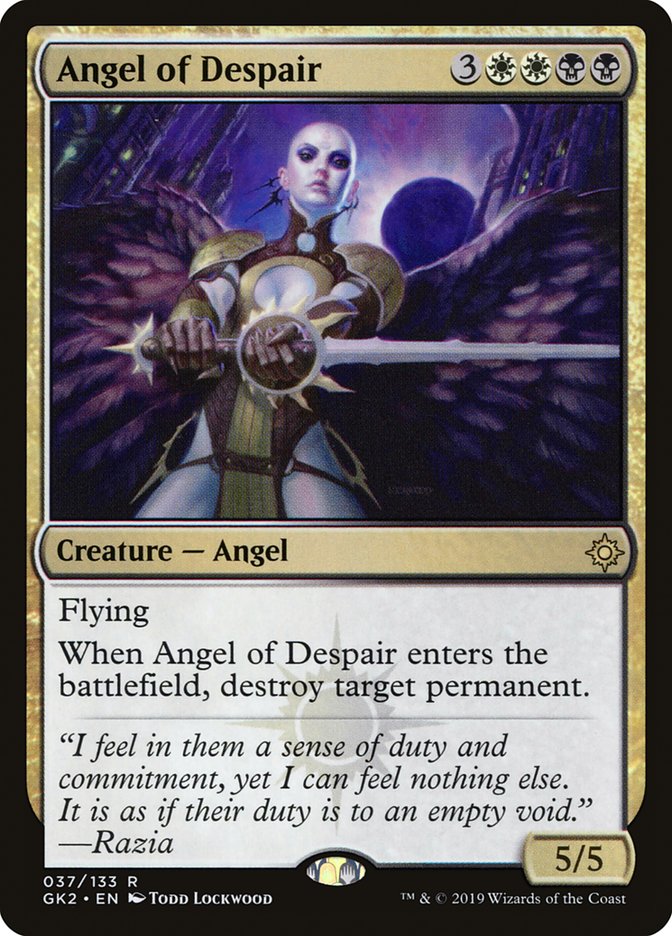Angel of Despair [Ravnica Allegiance Guild Kit] | Gate City Games LLC