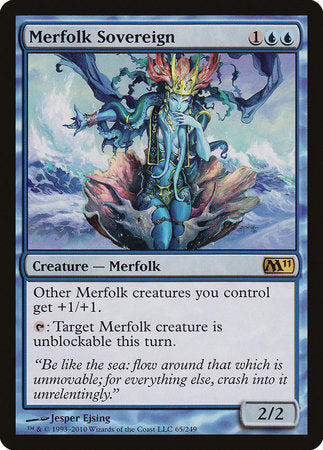 Merfolk Sovereign [Magic 2011] | Gate City Games LLC