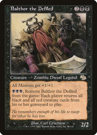 Balthor the Defiled [Judgment] | Gate City Games LLC