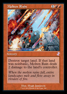 Molten Rain (Timeshifted) [Time Spiral Remastered] | Gate City Games LLC