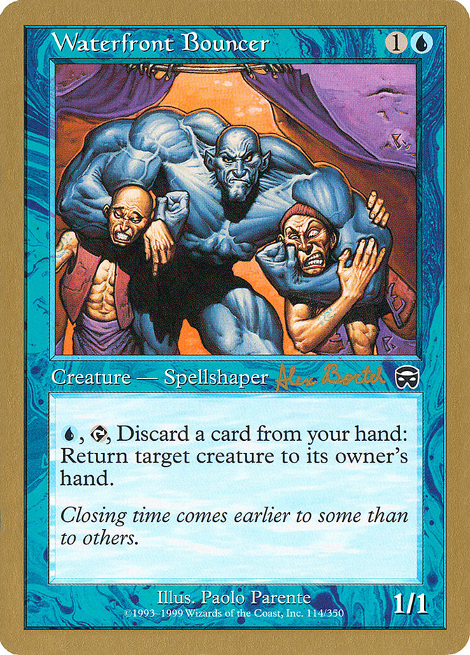 Waterfront Bouncer (Alex Borteh) [World Championship Decks 2001] | Gate City Games LLC