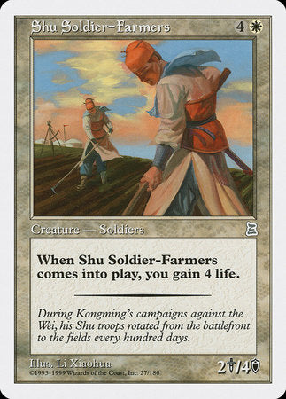 Shu Soldier-Farmers [Portal Three Kingdoms] | Gate City Games LLC