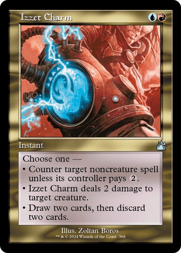 Izzet Charm (Retro Frame) [Ravnica Remastered] | Gate City Games LLC