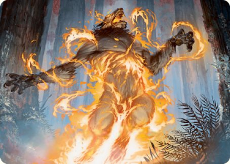 Burn the Accursed Art Card [Innistrad: Midnight Hunt Art Series] | Gate City Games LLC