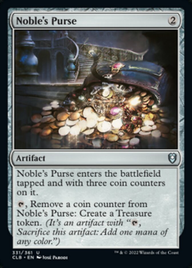 Noble's Purse [Commander Legends: Battle for Baldur's Gate] | Gate City Games LLC