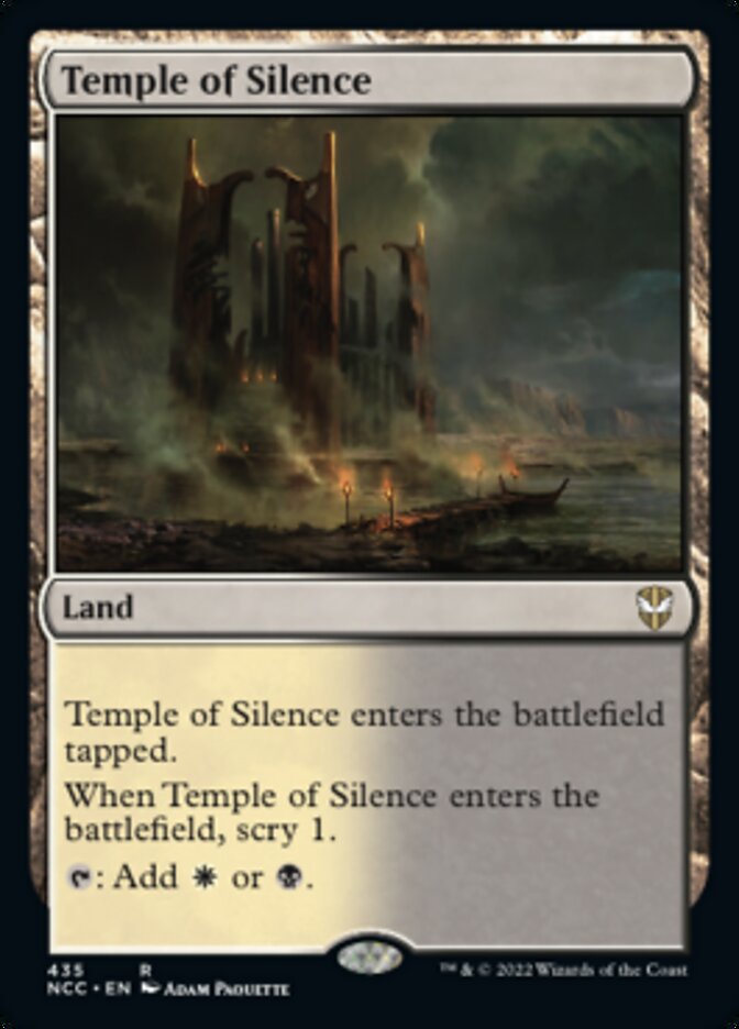 Temple of Silence [Streets of New Capenna Commander] | Gate City Games LLC