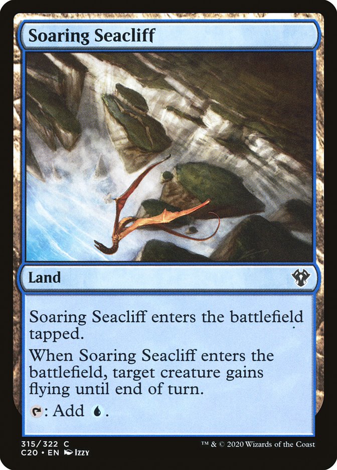 Soaring Seacliff [Commander 2020] | Gate City Games LLC