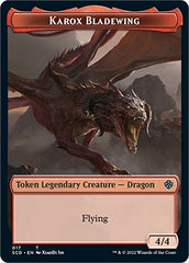 Karox Bladewing // Karox Bladewing Double-Sided Token [Starter Commander Decks] | Gate City Games LLC