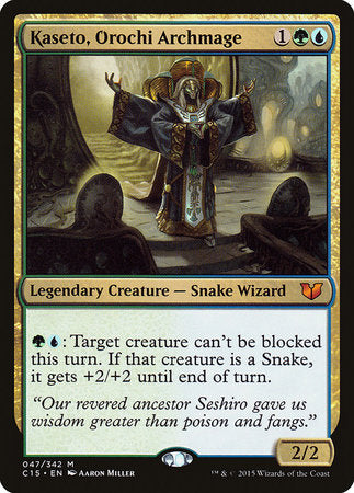 Kaseto, Orochi Archmage [Commander 2015] | Gate City Games LLC