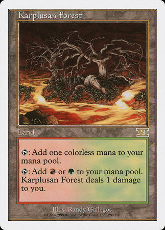 Karplusan Forest [Classic Sixth Edition] | Gate City Games LLC