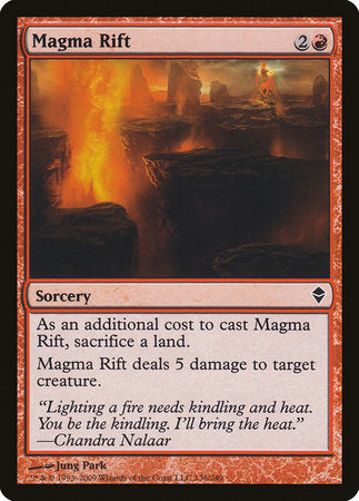 Magma Rift [Zendikar] | Gate City Games LLC