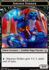 Sinuous Striker // Cat Double-sided Token [Hour of Devastation Tokens] | Gate City Games LLC