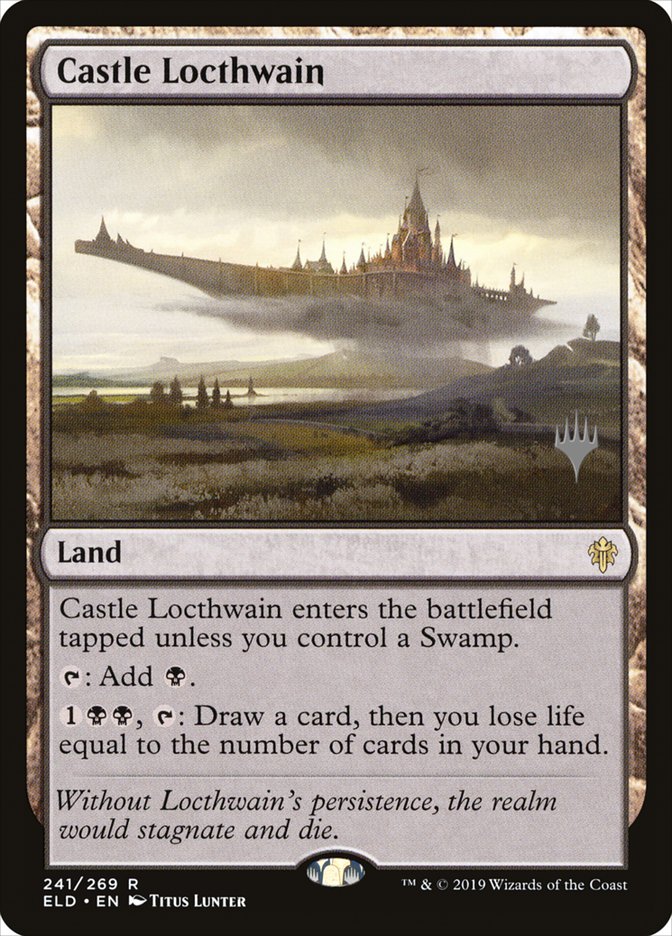 Castle Locthwain (Promo Pack) [Throne of Eldraine Promos] | Gate City Games LLC