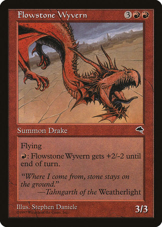 Flowstone Wyvern [Tempest] | Gate City Games LLC