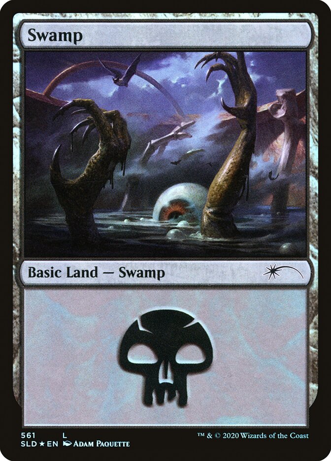 Swamp (Witchcraft) (561) [Secret Lair Drop Promos] | Gate City Games LLC