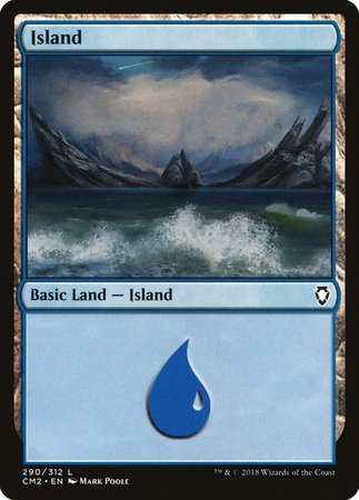 Island (290) [Commander Anthology Volume II] | Gate City Games LLC