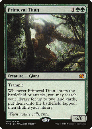 Primeval Titan [Modern Masters 2015] | Gate City Games LLC