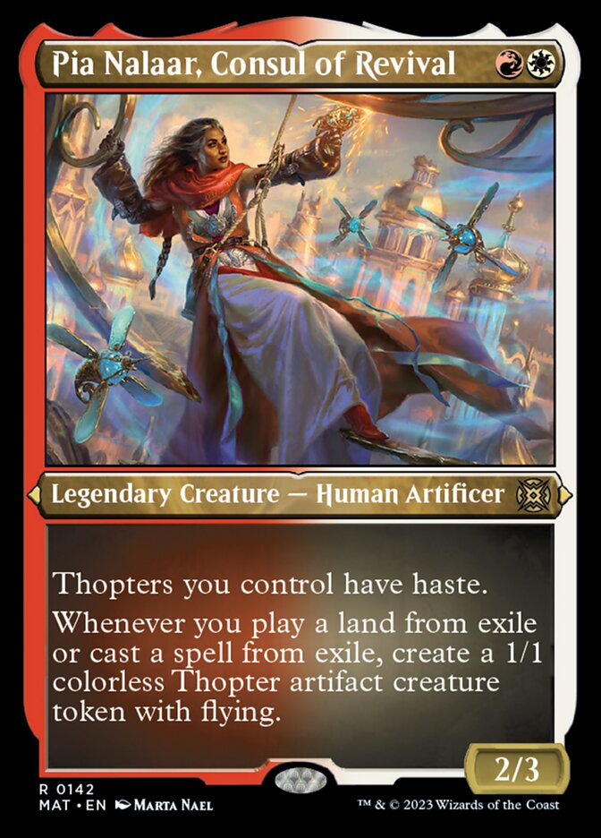 Pia Nalaar, Consul of Revival (Foil Etched) [March of the Machine: The Aftermath] | Gate City Games LLC