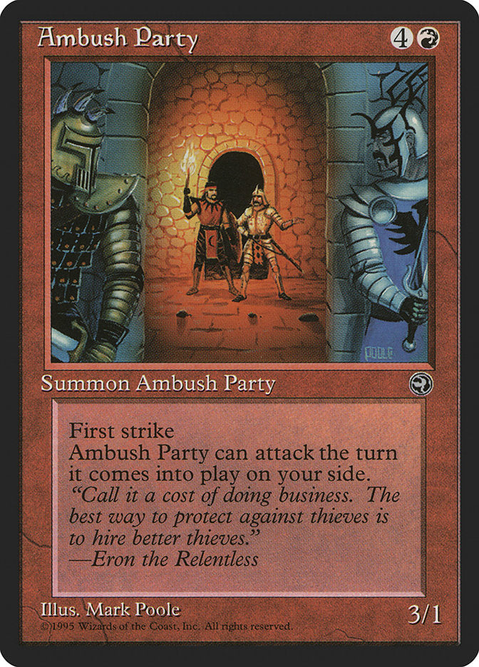 Ambush Party (Eron Flavor Text) [Homelands] | Gate City Games LLC