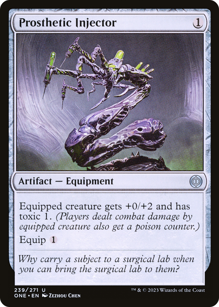 Prosthetic Injector [Phyrexia: All Will Be One] | Gate City Games LLC