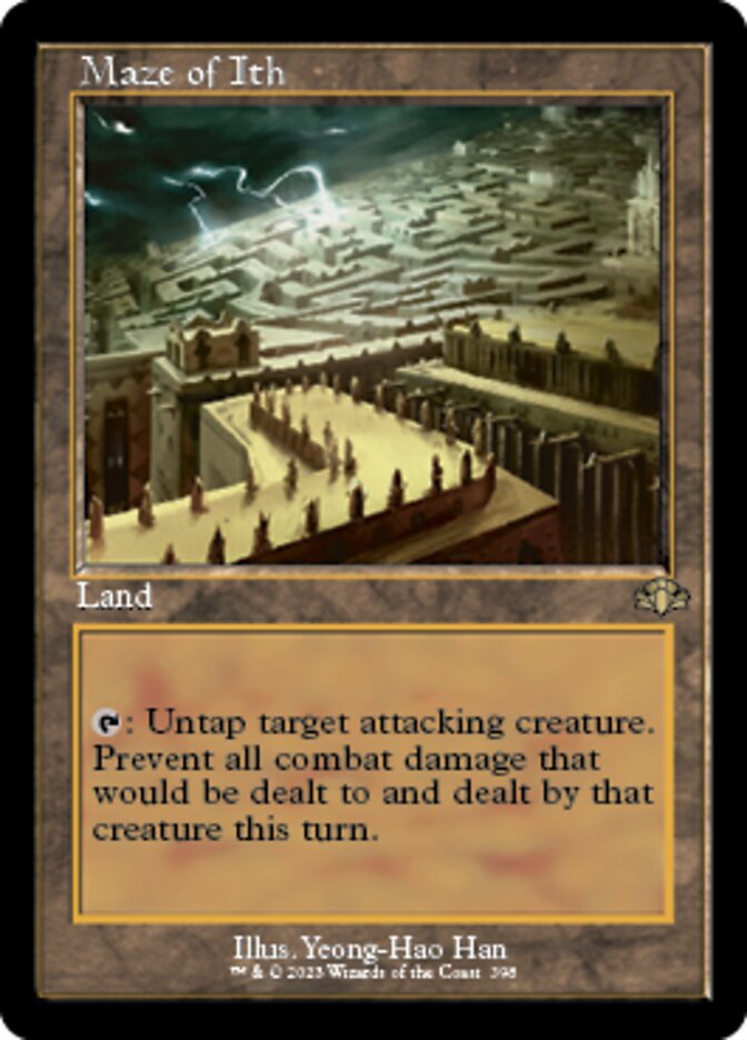 Maze of Ith (Retro) [Dominaria Remastered] | Gate City Games LLC