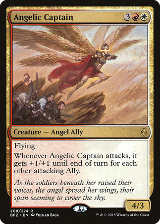 Angelic Captain [Battle for Zendikar] | Gate City Games LLC