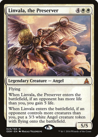 Linvala, the Preserver [Oath of the Gatewatch] | Gate City Games LLC