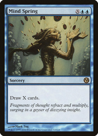 Mind Spring [Duels of the Planeswalkers] | Gate City Games LLC