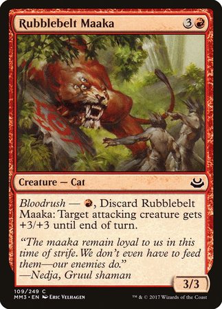Rubblebelt Maaka [Modern Masters 2017] | Gate City Games LLC